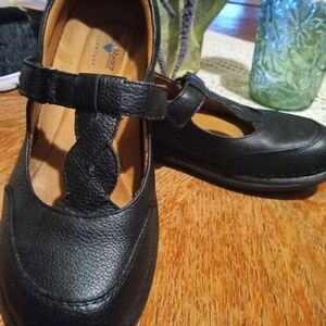 Nurse Mates Leather Mary Janes